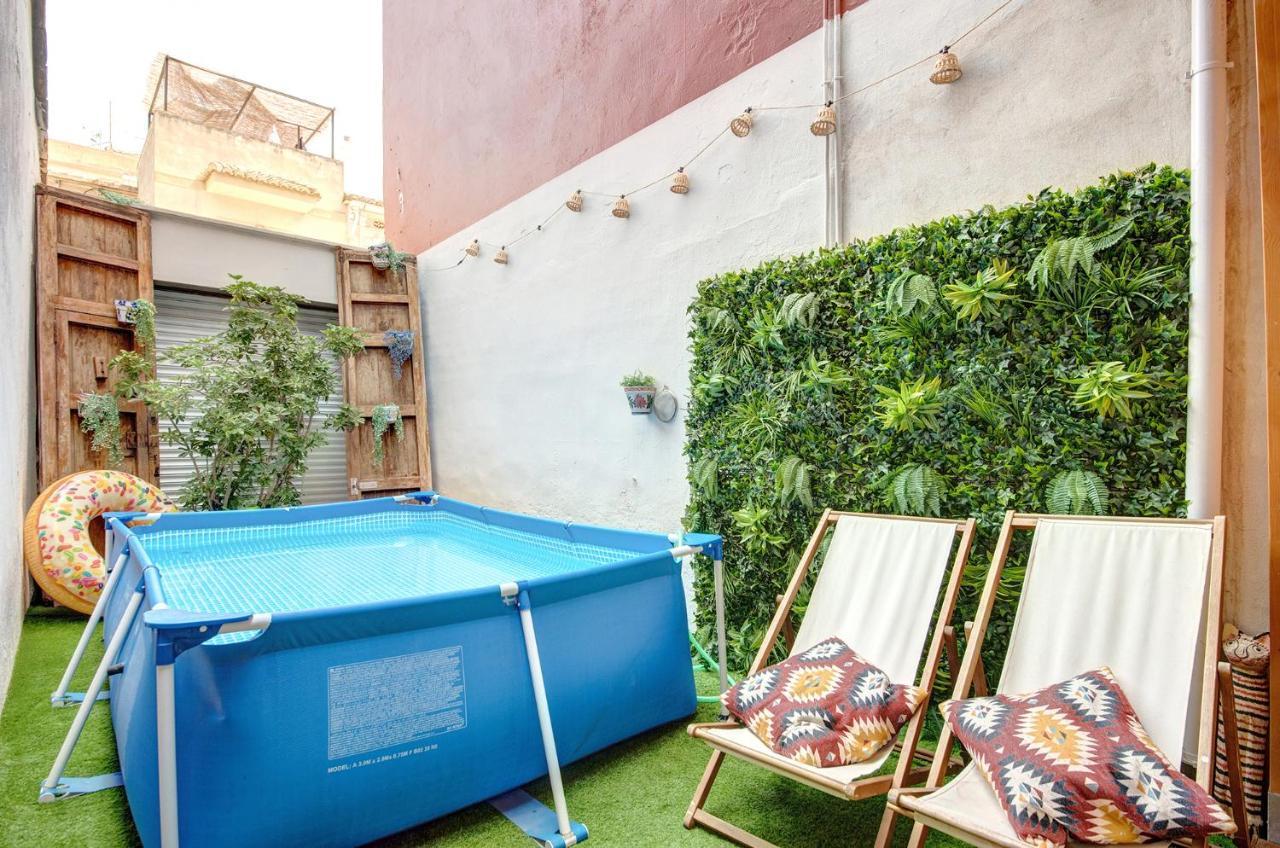 Apartment With Pool By The Beach Valenza Esterno foto