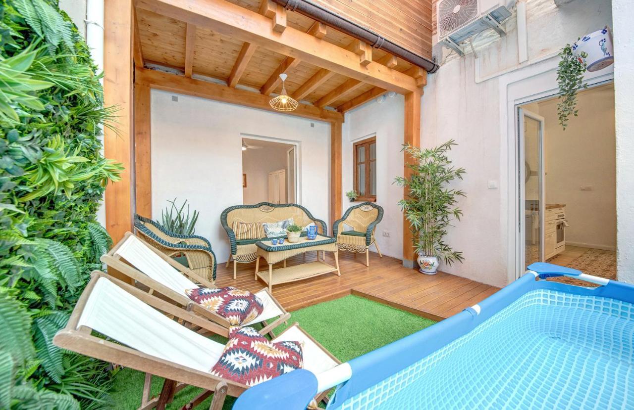 Apartment With Pool By The Beach Valenza Esterno foto